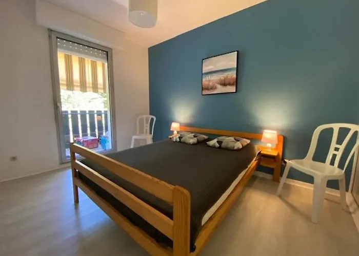 T2 Rénové Pour 4 Pers, Au Pied De La Avec 2 Balcons Et Parking Privé, St Georges - Fr-1-494-135